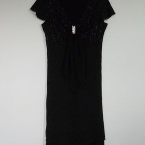 New black and sliver glamorous party dress